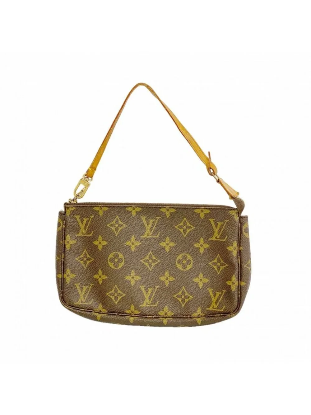 Louis Vuitton Pouch Monogram Pochette Brown